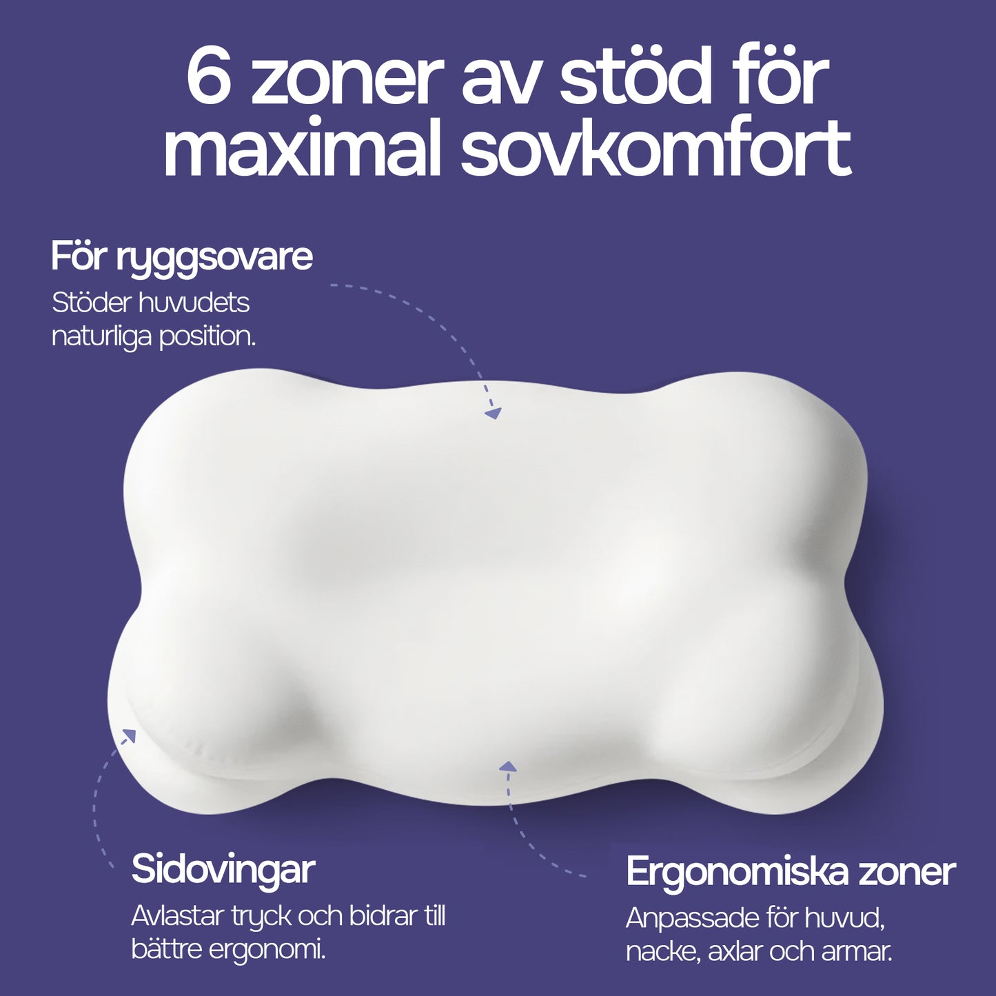 MySomnii™ CloudForm Kudde